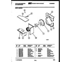 White-Westinghouse AS226N2K1 air handling parts diagram