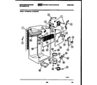White-Westinghouse RT192GCDB system and automatic defrost parts diagram