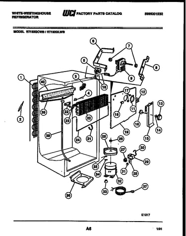 System and automatic defrost parts