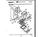 White-Westinghouse RT150MCW0 cabinet parts diagram