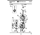 White-Westinghouse LA640MXW1 transmission parts diagram