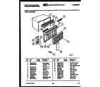 White-Westinghouse AS248N2K2 cabinet parts diagram