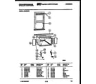 White-Westinghouse AS248N2K2 cabinet and installation parts diagram