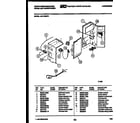 White-Westinghouse AH11EN2T1 electrical parts diagram