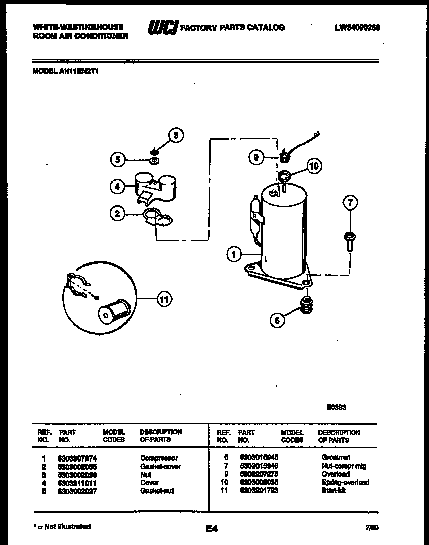 Compressor parts
