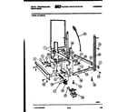 White-Westinghouse SU180MXR2 power dry and motor parts diagram