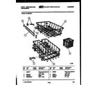 White-Westinghouse SU180MXR2 racks and trays diagram