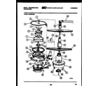 White-Westinghouse SP560MXF2 motor pump parts diagram