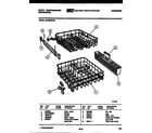 White-Westinghouse SP560MXF2 racks and trays diagram