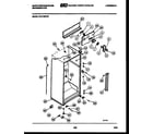 White-Westinghouse RT217MCW2 cabinet parts diagram