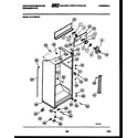 White-Westinghouse RT217MCH2 cabinet parts diagram
