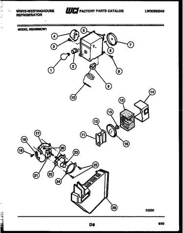 Refrigerator control assembly, damper control assembly and f