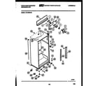 White-Westinghouse RT219MCW2 cabinet parts diagram