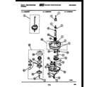 White-Westinghouse LA650MXW1 transmission parts diagram