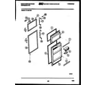 White-Westinghouse RT140LCH3 door parts diagram