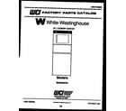 White-Westinghouse SM230MXD2  diagram