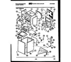 White-Westinghouse SM230MXD2 cabinet parts and heater diagram