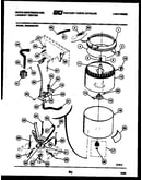 Tubs, water valve and lid switch