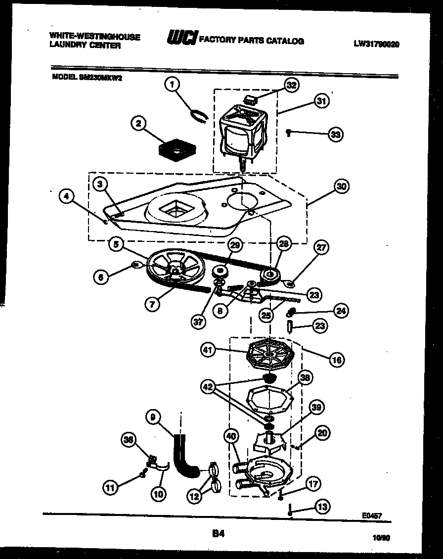 WASHER DRIVE SYSTEM AND PUMP