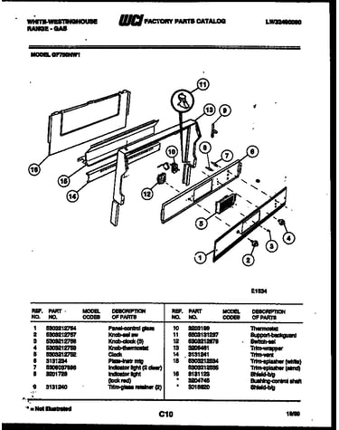 Cooktop parts