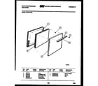 White-Westinghouse GF750NW1 cooktop parts diagram