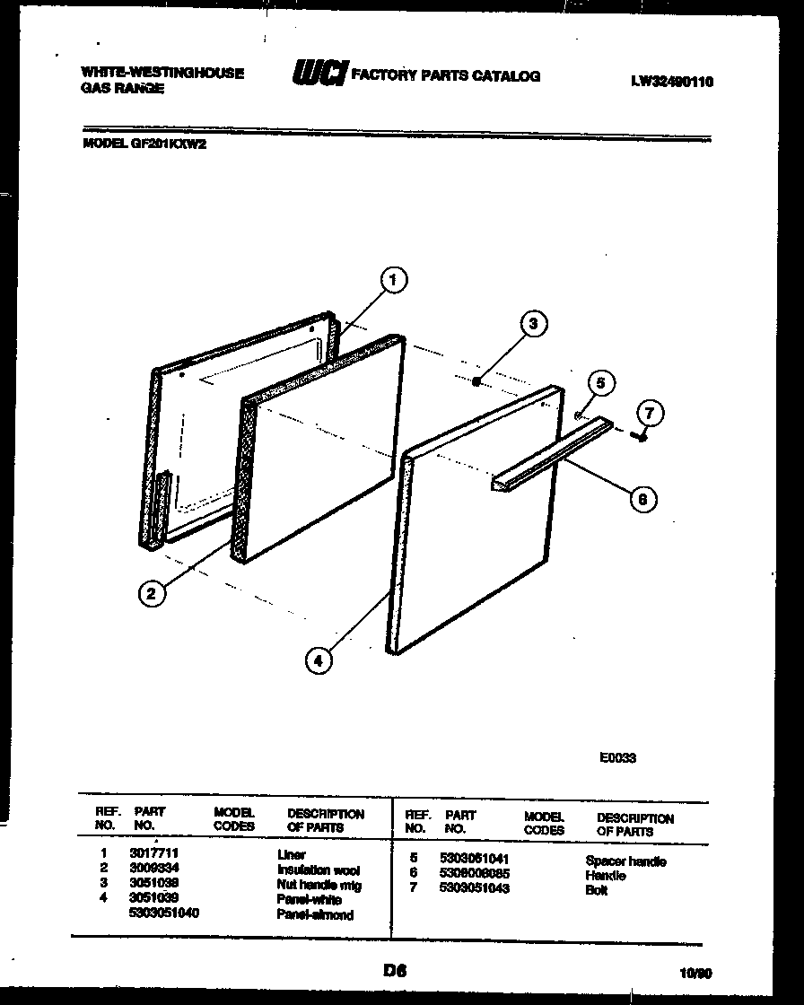 Cooktop parts