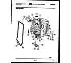 White-Westinghouse GF201KXW2 broiler drawer parts diagram