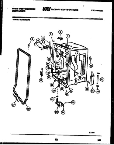 Broiler drawer parts