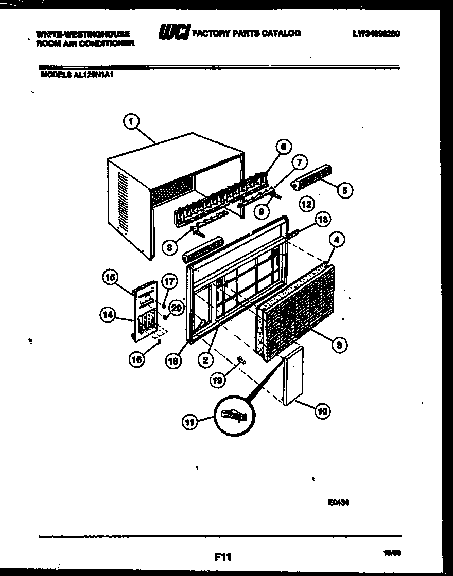 Console and control parts