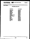 Cabinet and installation parts