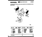 White-Westinghouse AC062N7A1 electrical parts diagram