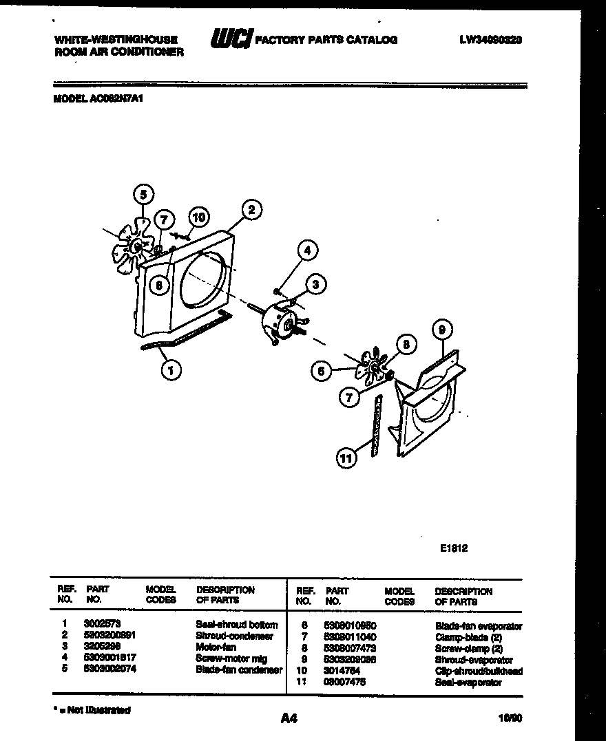 Air handling parts