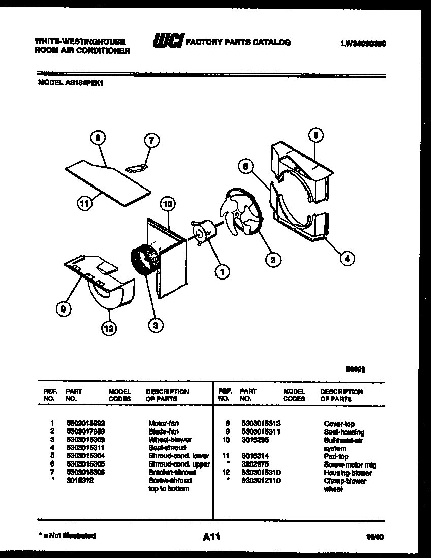 Air handling parts