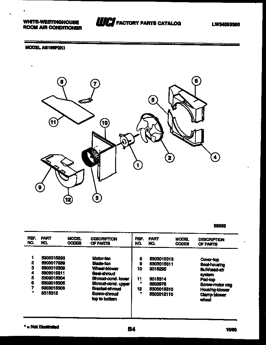 Air handling parts