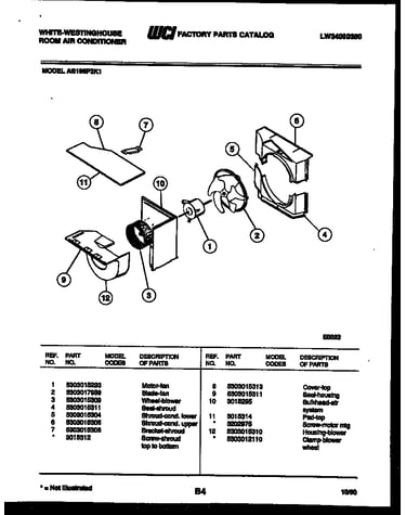 Air handling parts
