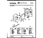 White-Westinghouse AS182P2K1 electrical parts diagram