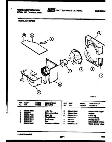 Air handling parts