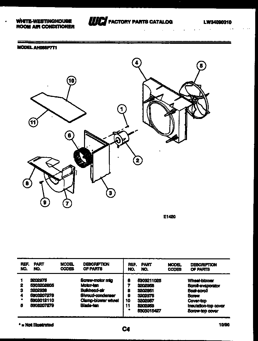 Air handling parts