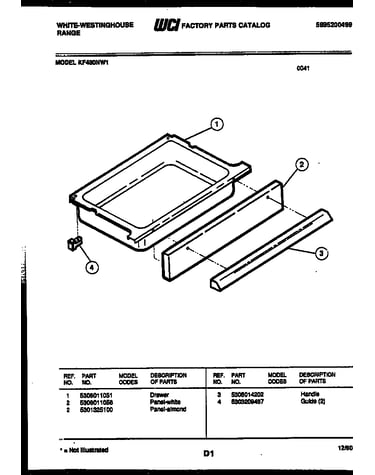 Drawer parts
