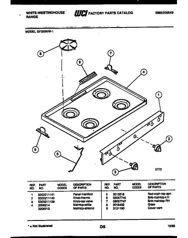 Cooktop parts