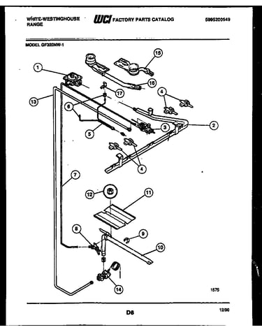 Burner, manifold and gas control