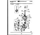White-Westinghouse LA560MXD1 transmission parts diagram
