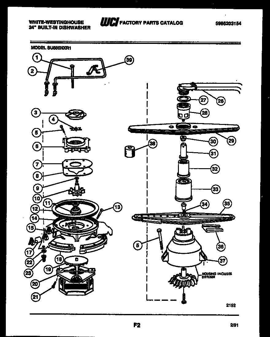 MOTOR PUMP PARTS