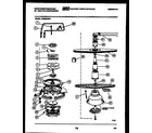 White-Westinghouse SU550NXR1 motor pump parts diagram