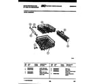 White-Westinghouse SU550NXR1 racks and trays diagram