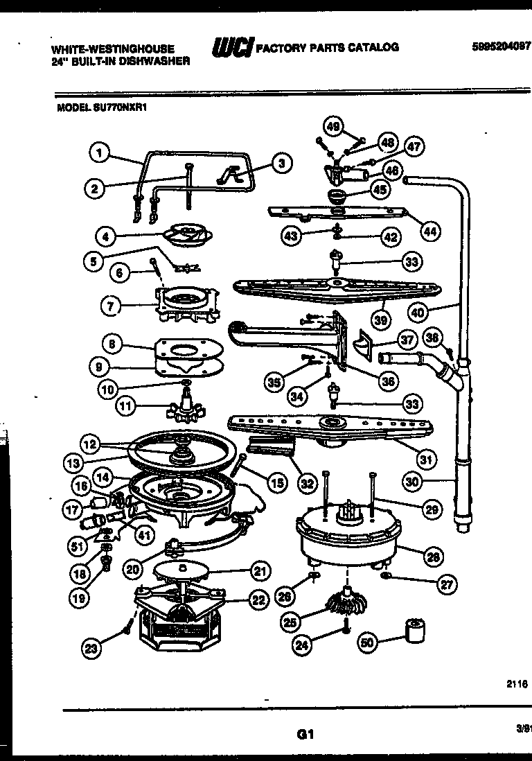 Motor pump parts