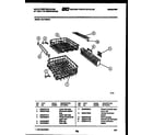 White-Westinghouse SU770NXR1 racks and trays diagram