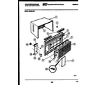 White-Westinghouse AS246L2C9 cabinet parts diagram