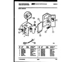 White-Westinghouse AS246L2C9 electrical parts diagram