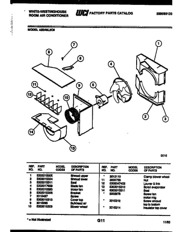 Air handling parts
